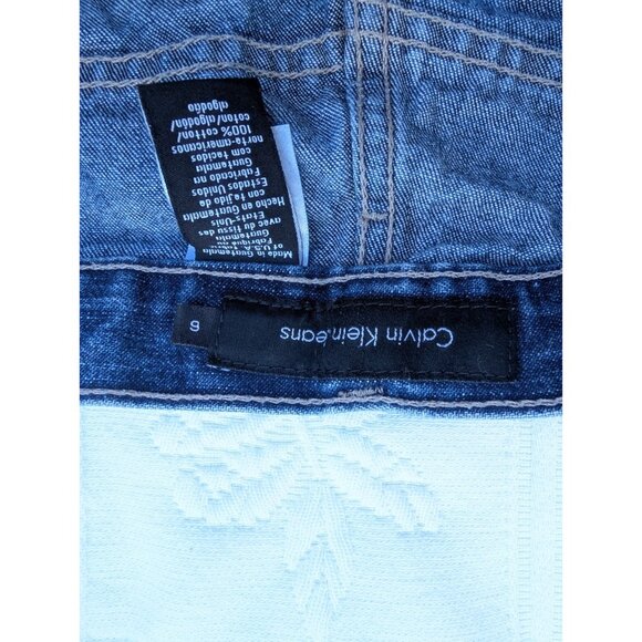 Calvin Klein Jeans Women's Size 6 Bootcut inseam 32" Bootcut 100% cotton Denim - Picture 6 of 16